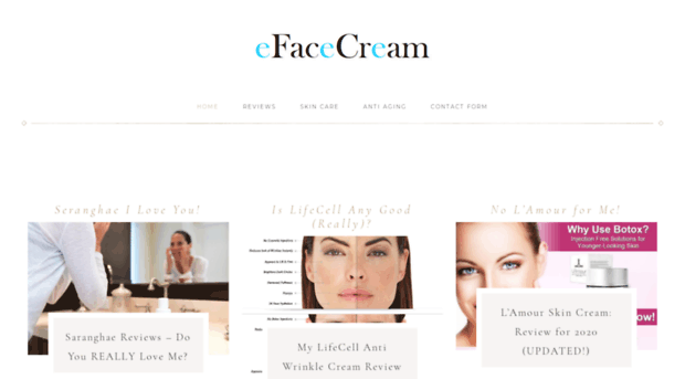 efacecream.com