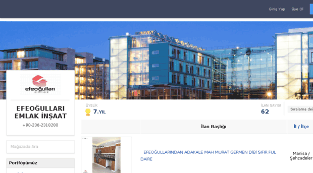 efeogullariemlakinsaat.sahibinden.com