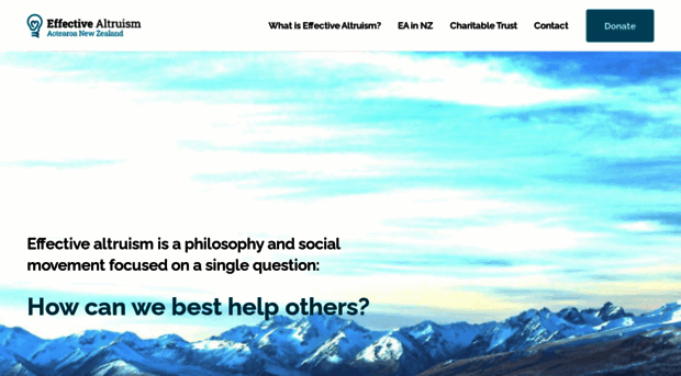 effectivealtruism.nz
