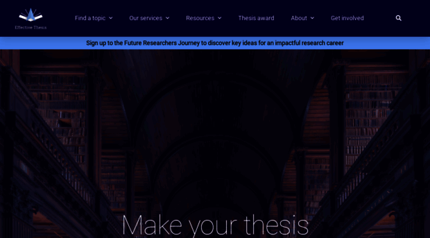 effectivethesis.org