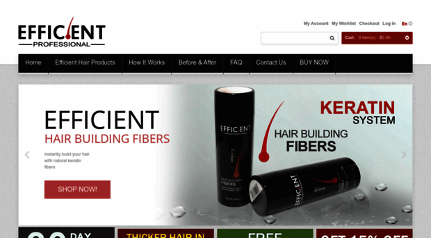 efficienthairfibers.com