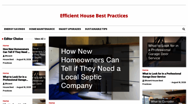 efficienthousebestpractices.com