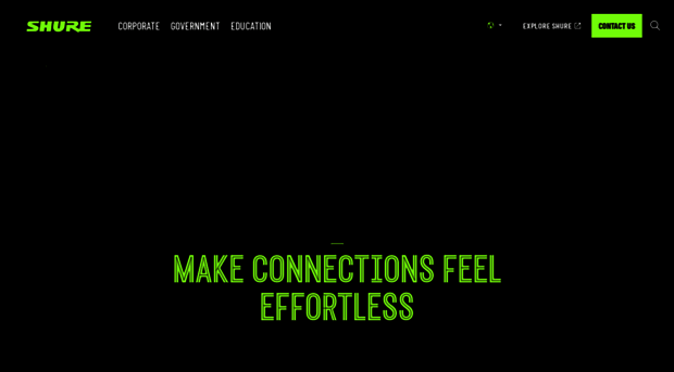 effortless.shure.com