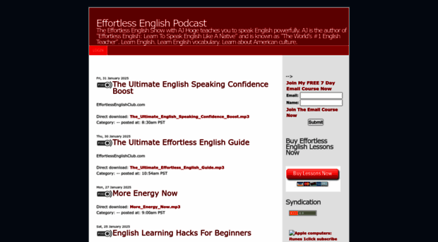 effortlessenglish.libsyn.com