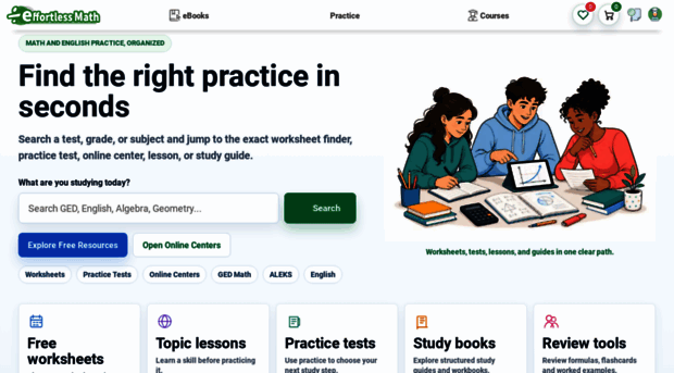 effortlessmath.com - Effortless Math: We Help Stude... - Effortless Math