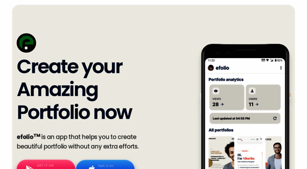 efolio-portfolio.firebaseapp.com - efolio - Efolio Portfolio Firebaseapp