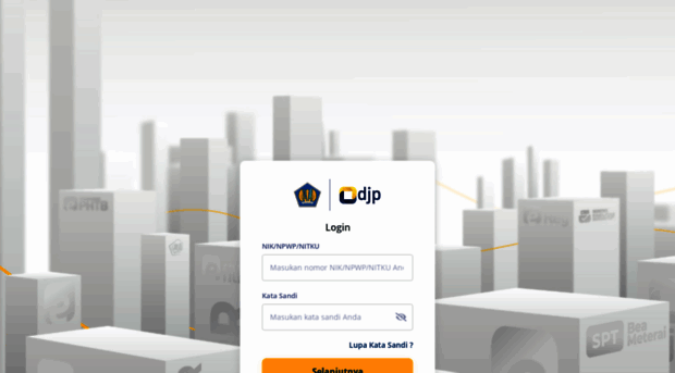 eform-web.pajak.go.id - Login | Direktorat Jenderal Pa... - Eform Web Pajak