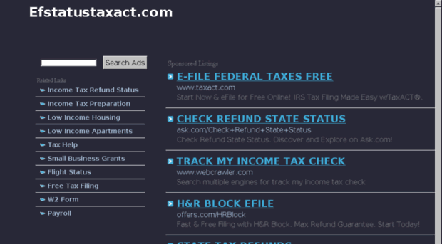 efstatustaxact.com