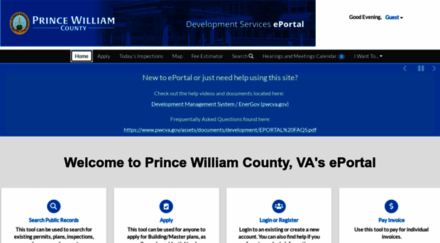 egeportal.pwcgov.org