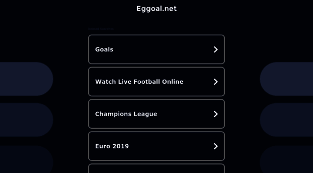 eggoal.net
