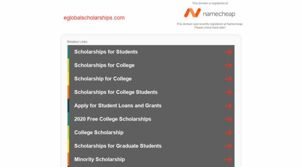 eglobalscholarships.com