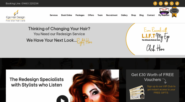 egohairdesign.com