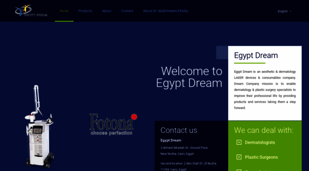 egyptdreamlaser.com