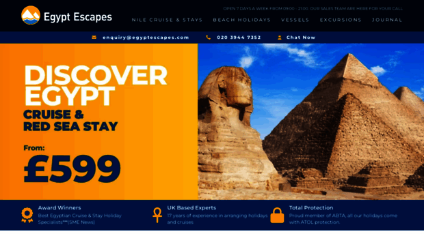 egyptescapes.com