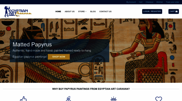 egyptianartcaravan.com