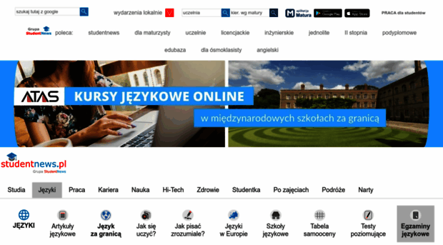 egzaminy-jezykowe.studentnews.pl