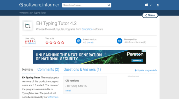 eh-typing-tutor.software.informer.com