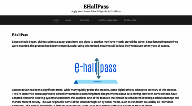ehallpass.info