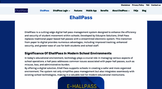 ehallpassblog.com