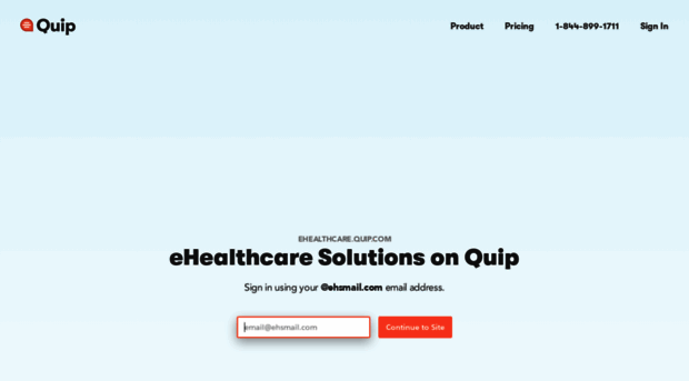 ehealthcare.quip.com