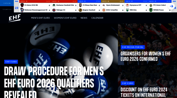 ehfeuro.eurohandball.com