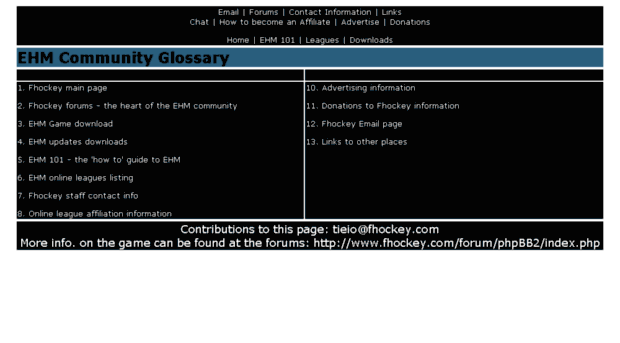 ehm.fhockey.com