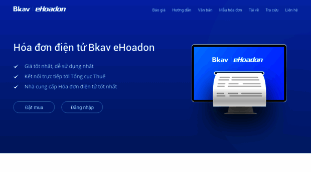 ehoadon.vn - Bkav eHoadon - Hóa đơn điện tử... - EHoadon