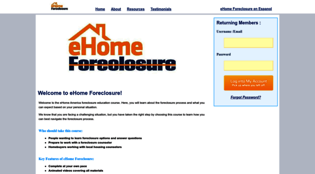 ehomeforeclosure.org