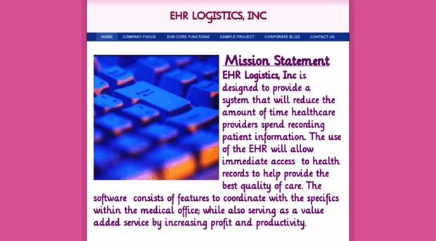 ehrlogistics.weebly.com