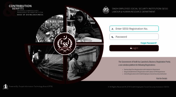 ehrmis.sessi.gov.pk - Login :: SESSI eHRMIS - EHRMIS SESSI