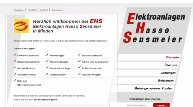 ehs-elektroanlagen.de