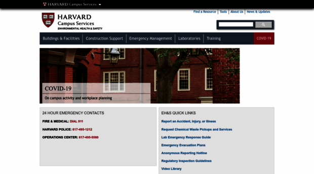 ehs.harvard.edu