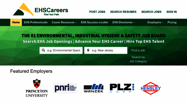 ehscareers.com