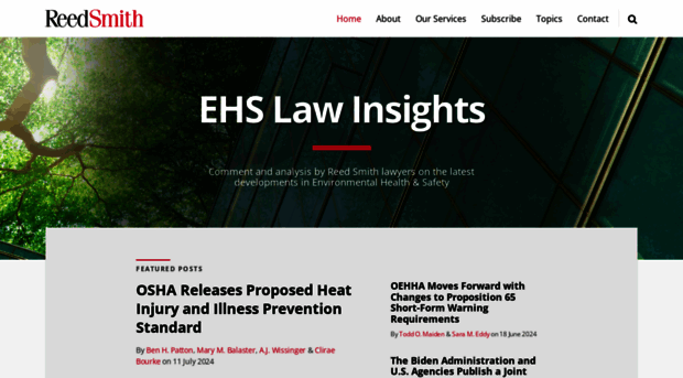 ehslawinsights.com