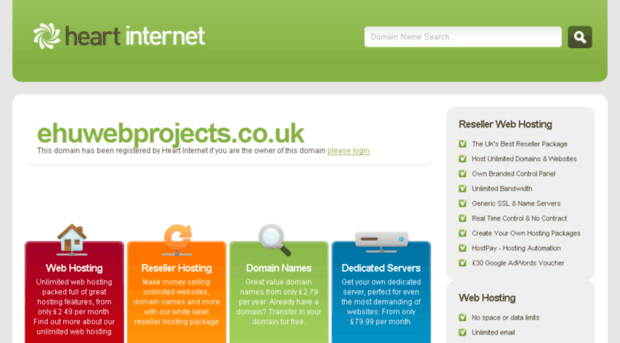 ehuwebprojects.co.uk