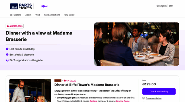 eiffel-dinner.paristickets.com