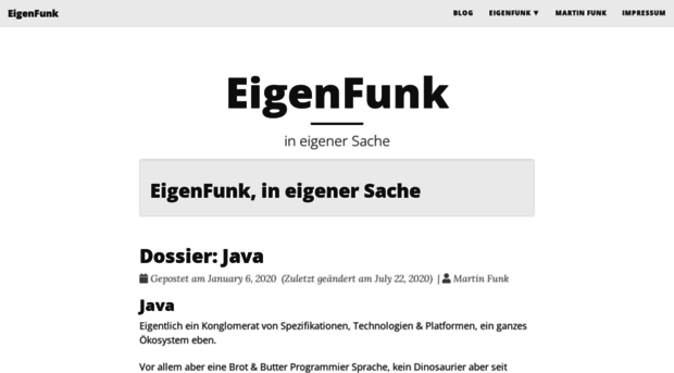 eigenfunk.de