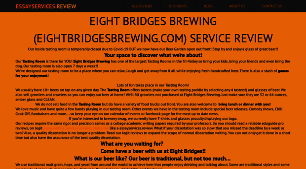 eightbridgesbrewing.com