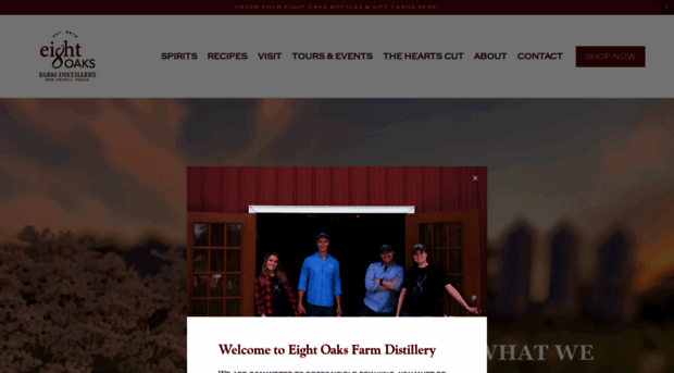 eightoaksdistillers.com