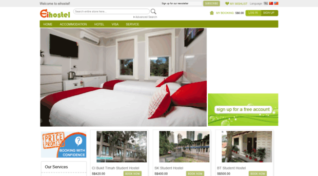 eihostel.com