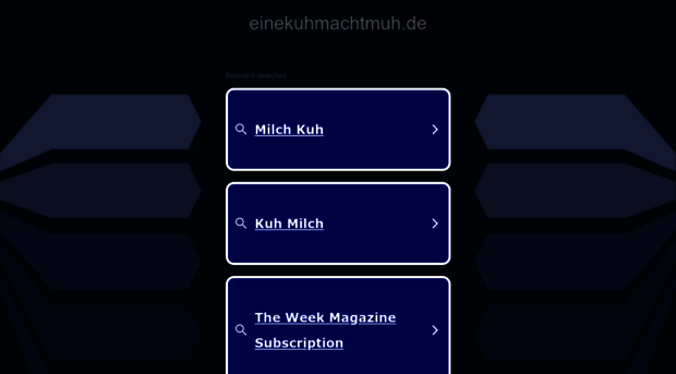 einekuhmachtmuh.de