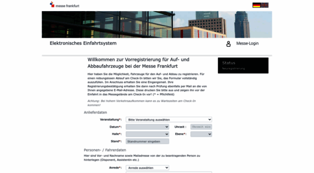 einfahrt.messefrankfurt.com
