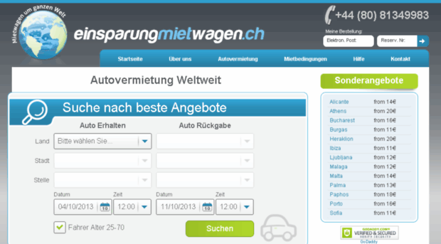 einsparungmietwagen.ch