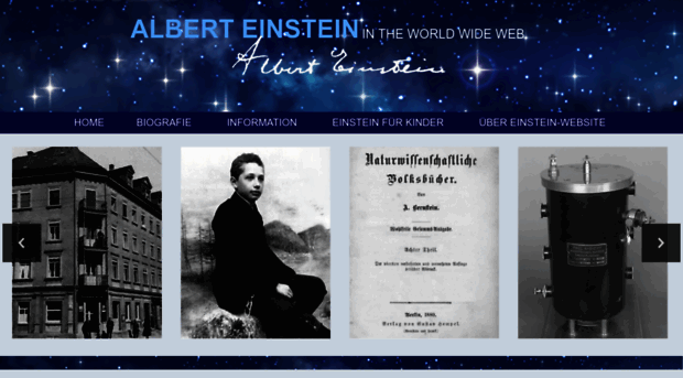 einstein-website.de