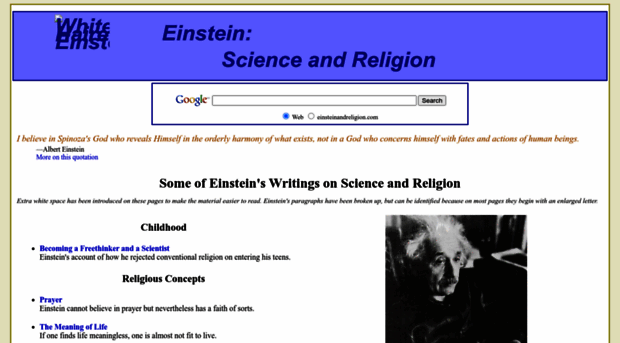 einsteinandreligion.com