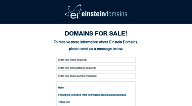 einsteindomains.com