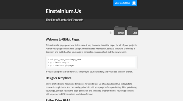 einsteinium.us