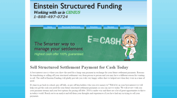 einsteinstructuredsettlements.com