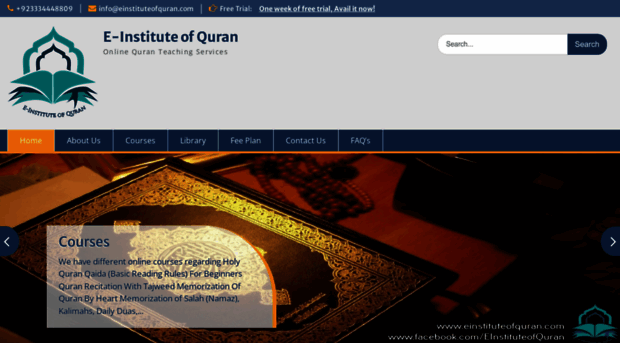 einstituteofquran.com