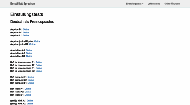 einstufungstests.klett-sprachen.de
